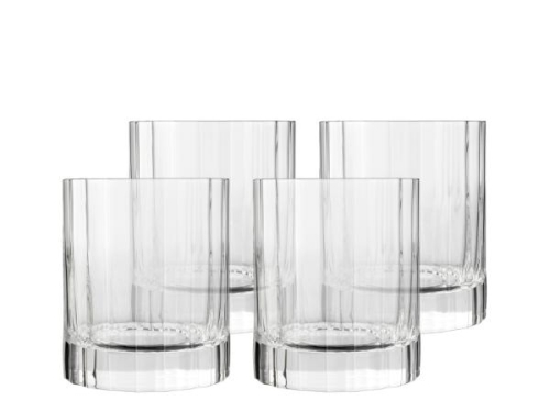 Vannglass/whiskyglass, Bach, 33,5 cl, 4-pk - Luigi Bormioli