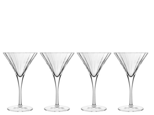 Martini-glass/cocktailglass, Bach, 26 cl, 4-pk - Luigi Bormioli