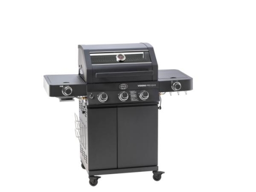 Videro PRO G3-S Vario+ gassgrill, 1700 W - Rösle