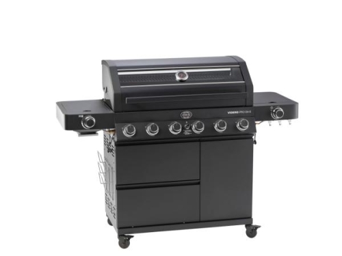 Videro PRO G6-S Vario+ gassgrill, 27500 W - Rösle