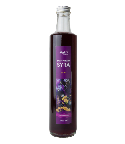 Solbærsyre, 500 ml - Sandberg Drinks Lab