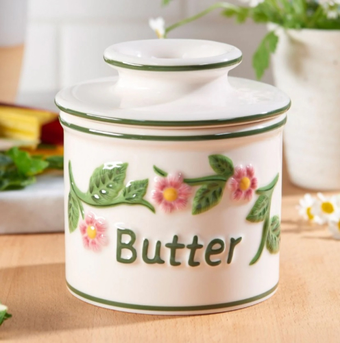 Smørklokke, Floral - Butter Bell®