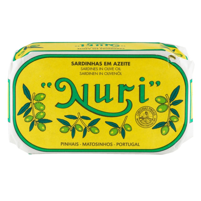 Sardiner i olivenolje, 125g - Nuri