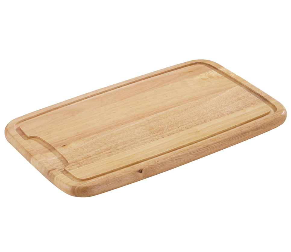 Trancher Rubberwood 42x27,5 cm - Zassenhaus i gruppen Matlaging / Kjøkkenutstyr / Skjærebrett hos The Kitchen Lab (1073-29595)