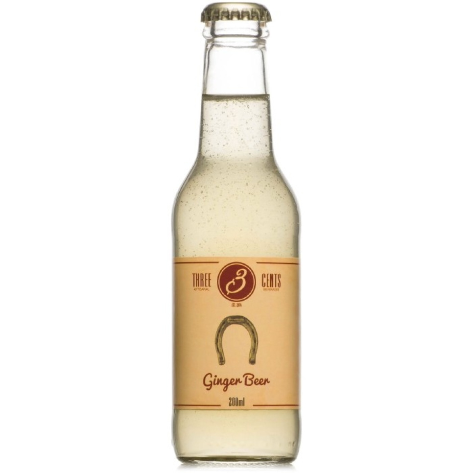 Ginger Beer, 200 ml - Three Cents i gruppen Matlaging / Kolonial hos The Kitchen Lab (1083-28749)