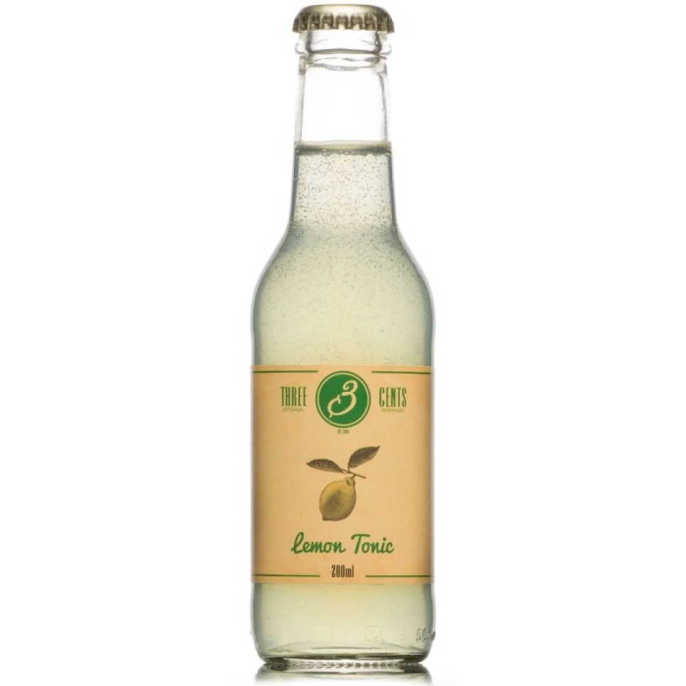 Lemon Tonic, 200 ml - Three Cents i gruppen Matlaging / Kolonial hos The Kitchen Lab (1083-28753)