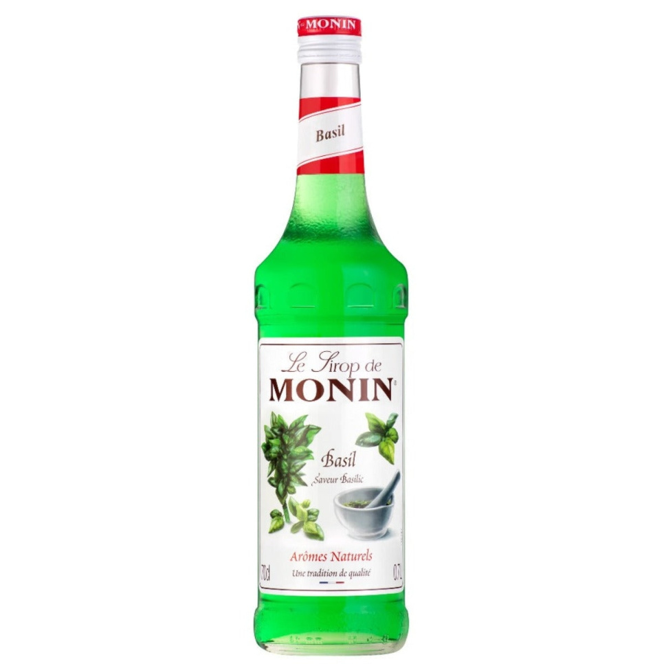 Monin Basil Syrup 70 cl i gruppen Bar og Vin / Barutstyr / Annet barutstyr hos The Kitchen Lab (1083-30690)