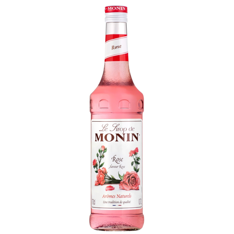 Monin Rose Syrup 70 cl i gruppen Bar og Vin / Barutstyr / Annet barutstyr hos The Kitchen Lab (1083-30762)