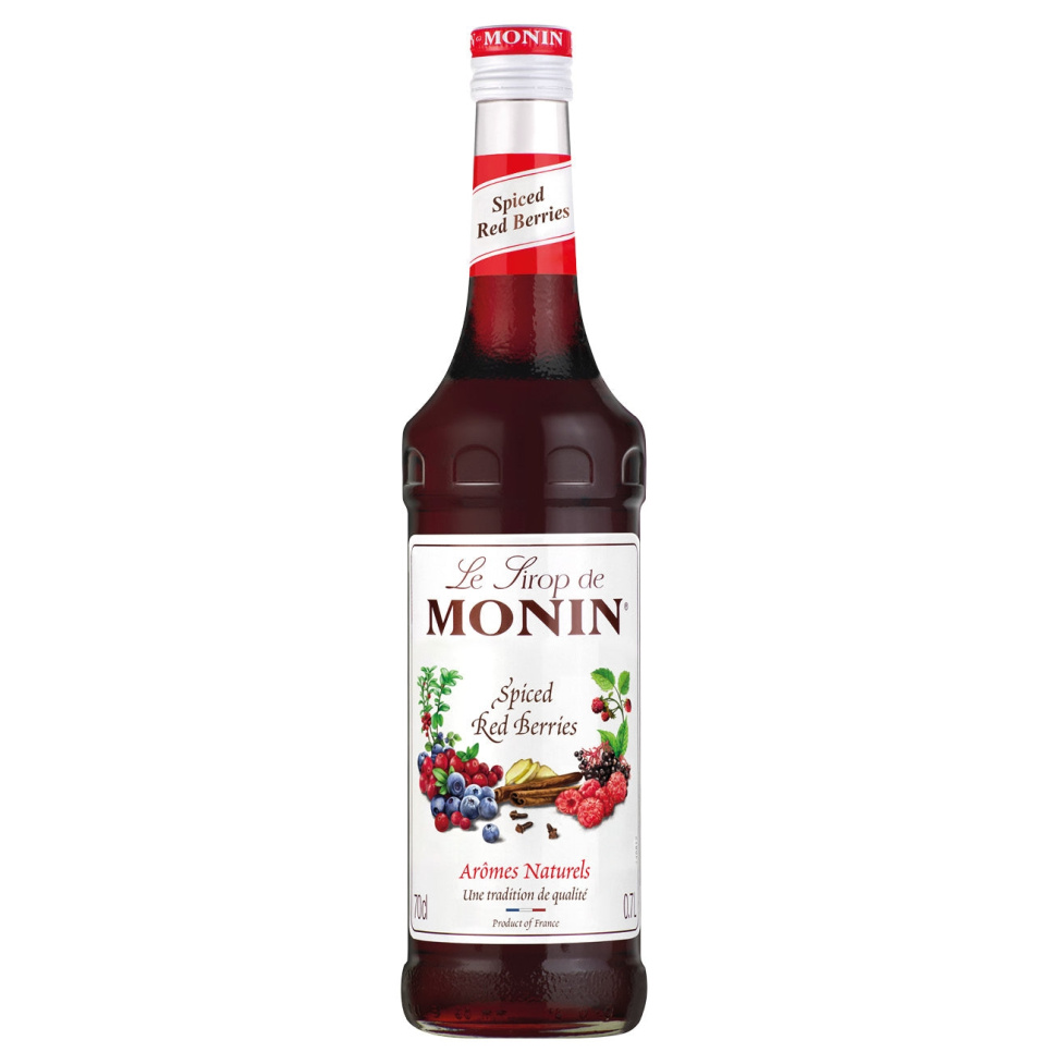 Monin Spiced Red Berries Syrup 70 cl i gruppen Bar og Vin / Barutstyr / Annet barutstyr hos The Kitchen Lab (1083-30765)