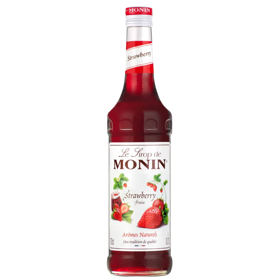 Monin Strawberry Syrup 70 cl i gruppen Bar og Vin / Barutstyr / Annet barutstyr hos The Kitchen Lab (1083-30768)