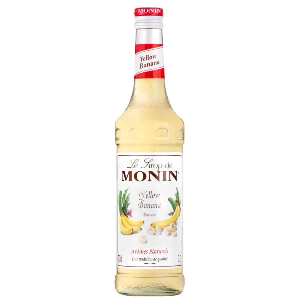 Monin Yellow Banana Syrup 70 cl i gruppen Bar og Vin / Barutstyr / Annet barutstyr hos The Kitchen Lab (1083-30780)