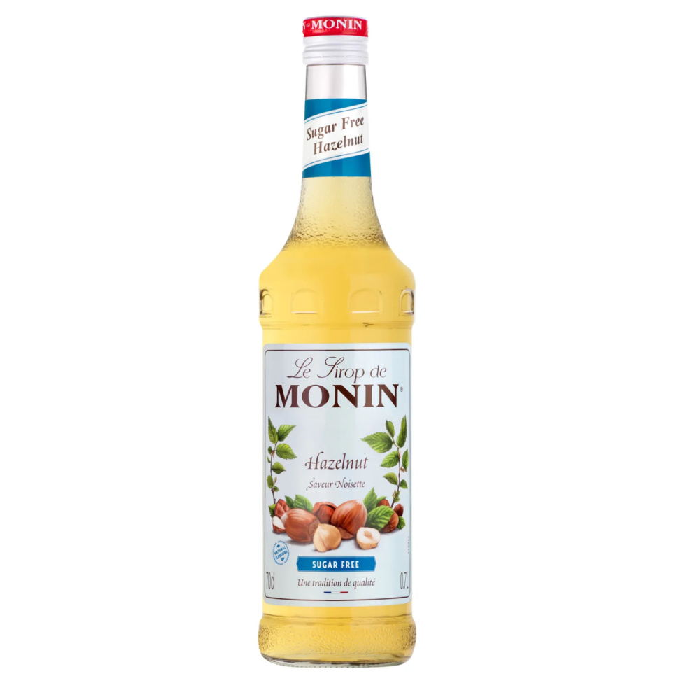 Monin Sugarfree Hazelnut Syrup 70cl i gruppen Bar og Vin / Barutstyr / Annet barutstyr hos The Kitchen Lab (1083-30792)