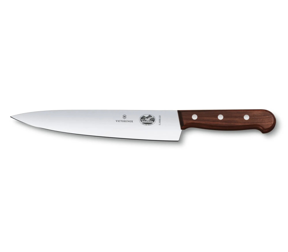 Kjøkkensjefskniv, 22 cm, håndtak i rosentre - Victorinox i gruppen Matlaging / Kjøkkenkniver / Kokkekniver hos The Kitchen Lab (1090-11856)