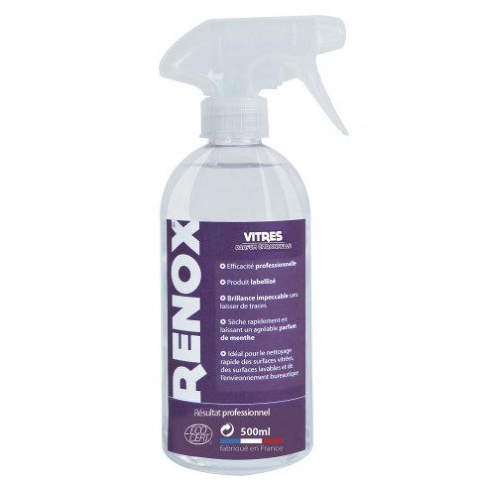 Renox, Økologisk glassrensespray, 500ml - Cristel i gruppen Kjøkkeninnredning / Rengjøring hos The Kitchen Lab (1155-26609)