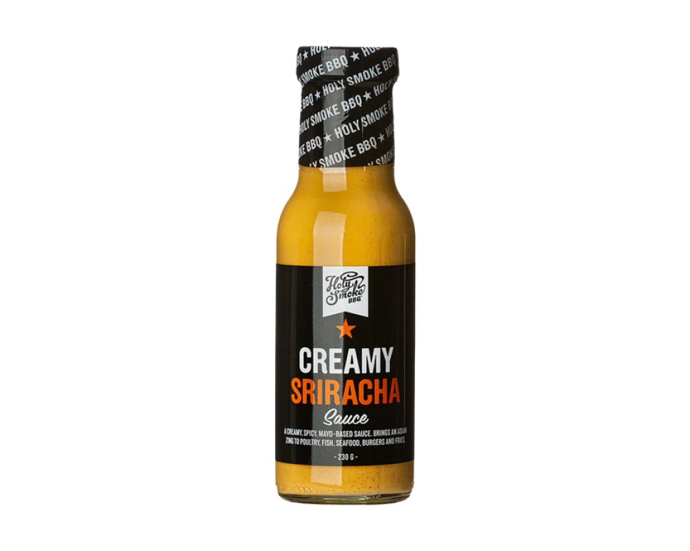 Creamy Sriracha, 230gr - Holy Smoke BBQ i gruppen Matlaging / Kolonial hos The Kitchen Lab (1282-30391)