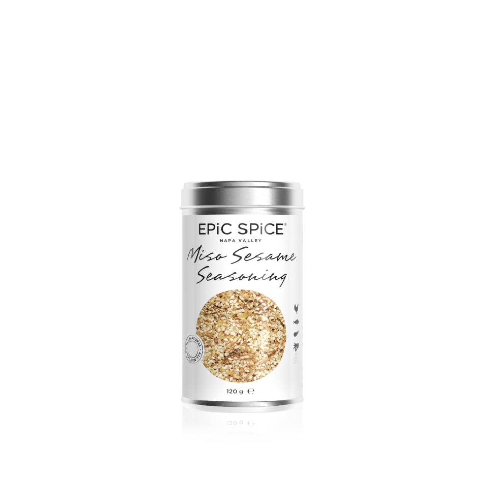 Miso Sesame Seasoning, 120gr - Epic Spice i gruppen Matlaging / Krydder og Smakstilsetninger / Krydder hos The Kitchen Lab (1282-30401)