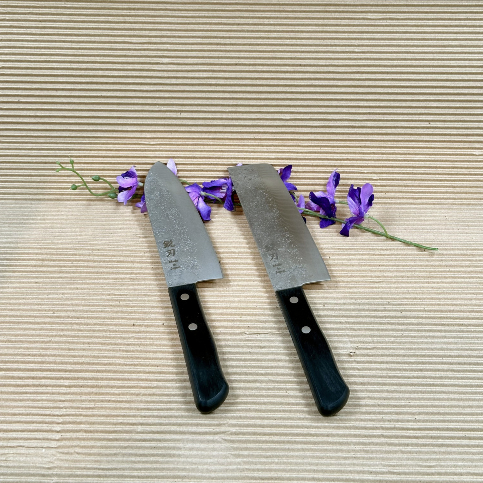 Knivsett, Rustic, Nakiri & Santoku - Surudoi i gruppen Matlaging / Kjøkkenkniver / Knivsett hos The Kitchen Lab (1450-30797)