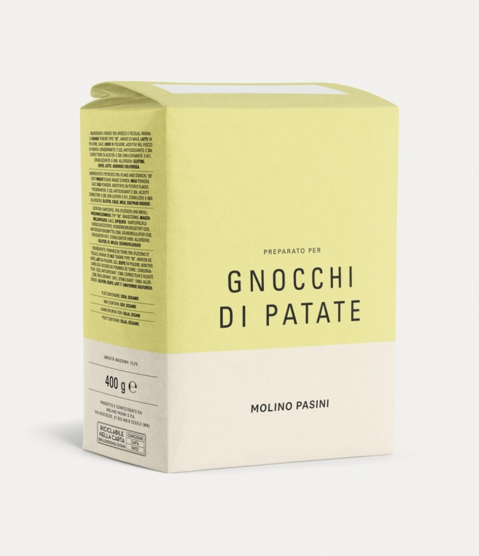 Melblanding, Gnocchi di Patate, 400g - Molini Pasini i gruppen Matlaging / Kolonial hos The Kitchen Lab (2022-30924)